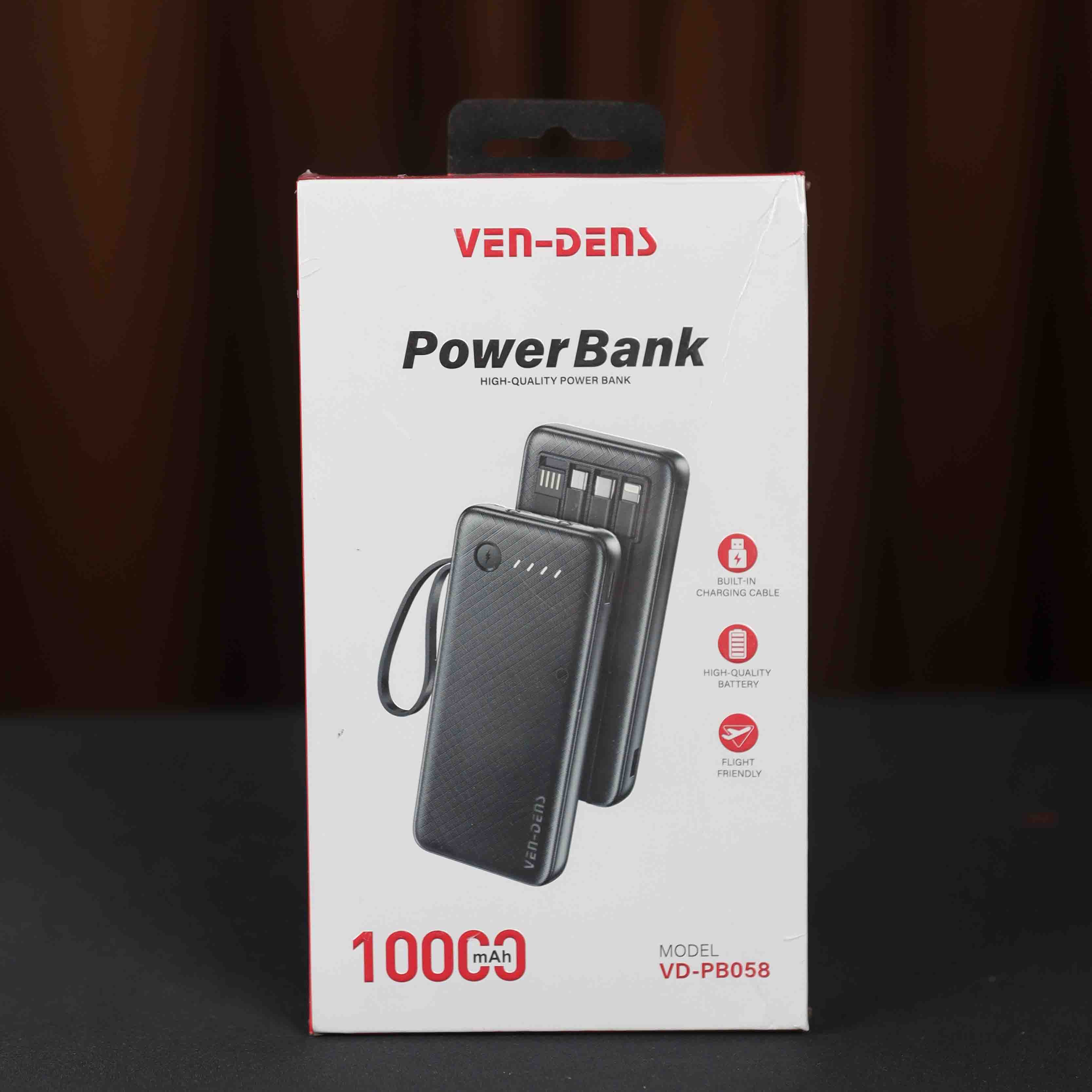 VEN DENS 10000mAh Fast Charging Power Bank